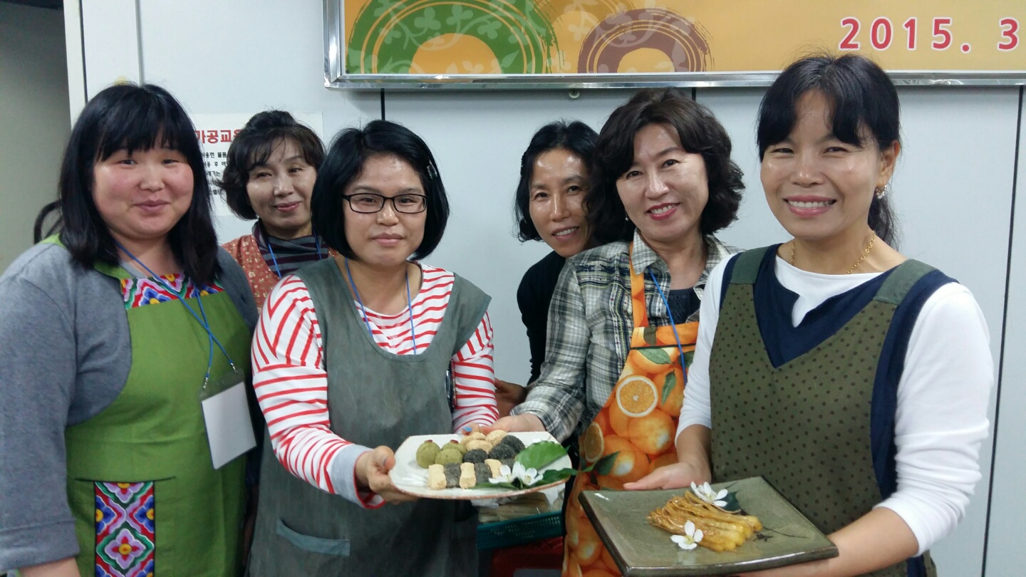 우리농산물 활용 떡한과 교육(2회차)